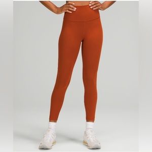 Lululemon Wunder Train HR Tight 25” Everlux Size 20